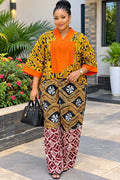 JGC Colour Pop Kaftan — Golden Waves