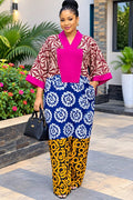JGC Colour Pop Kaftan – Electric Bloom