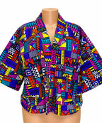 JGC Kauli Ankara Top — Multicolour Geometric