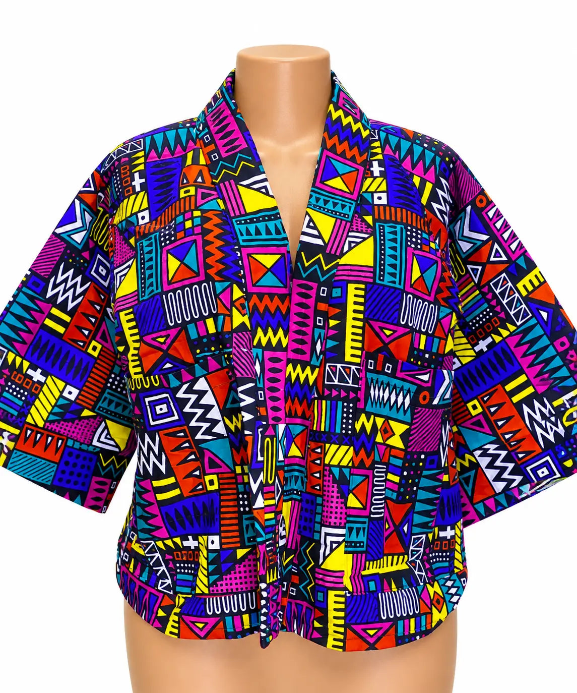 JGC Kauli Ankara Top — Multicolour Geometric